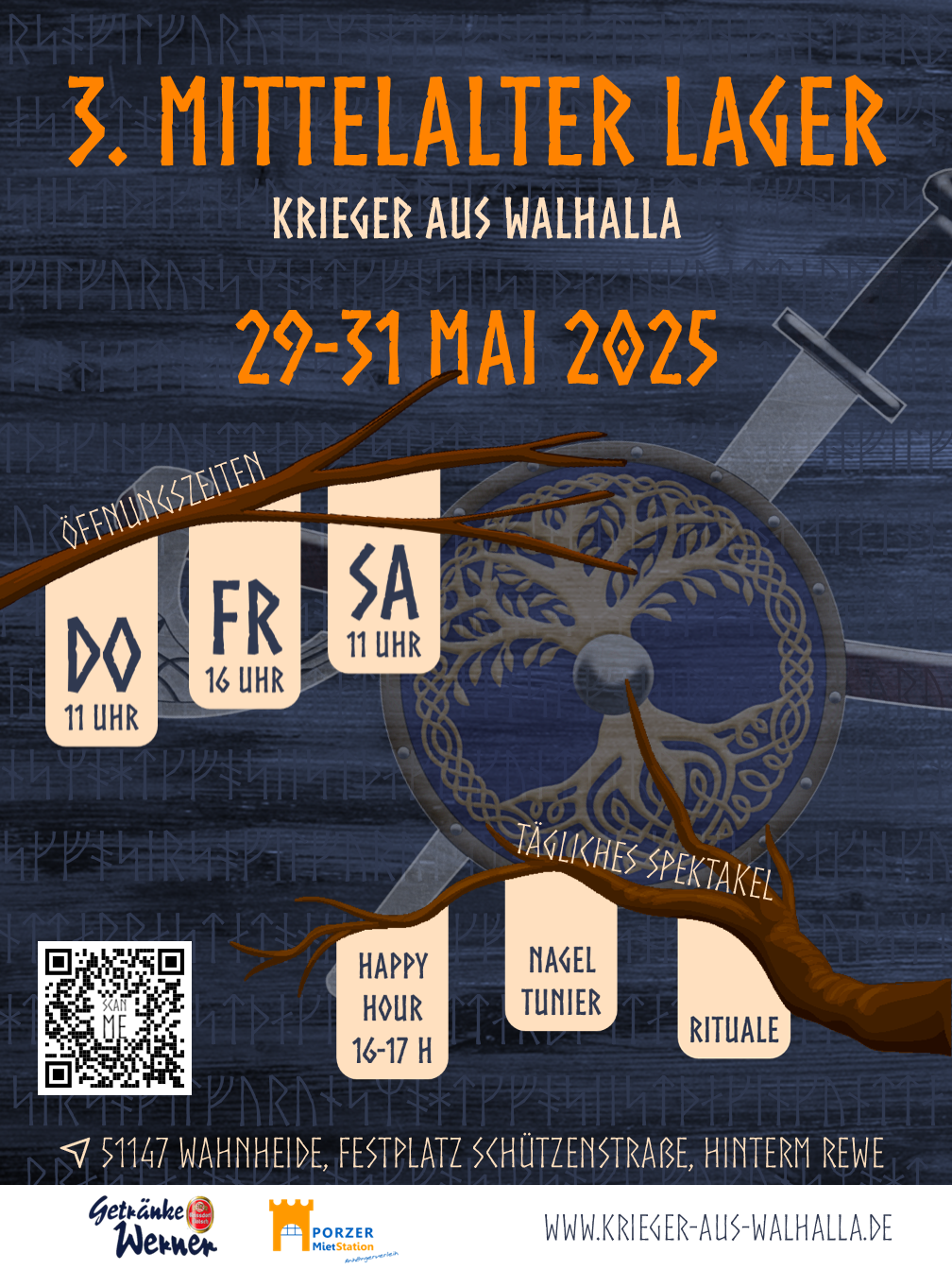 Krieger aus Walhalla Event Poster